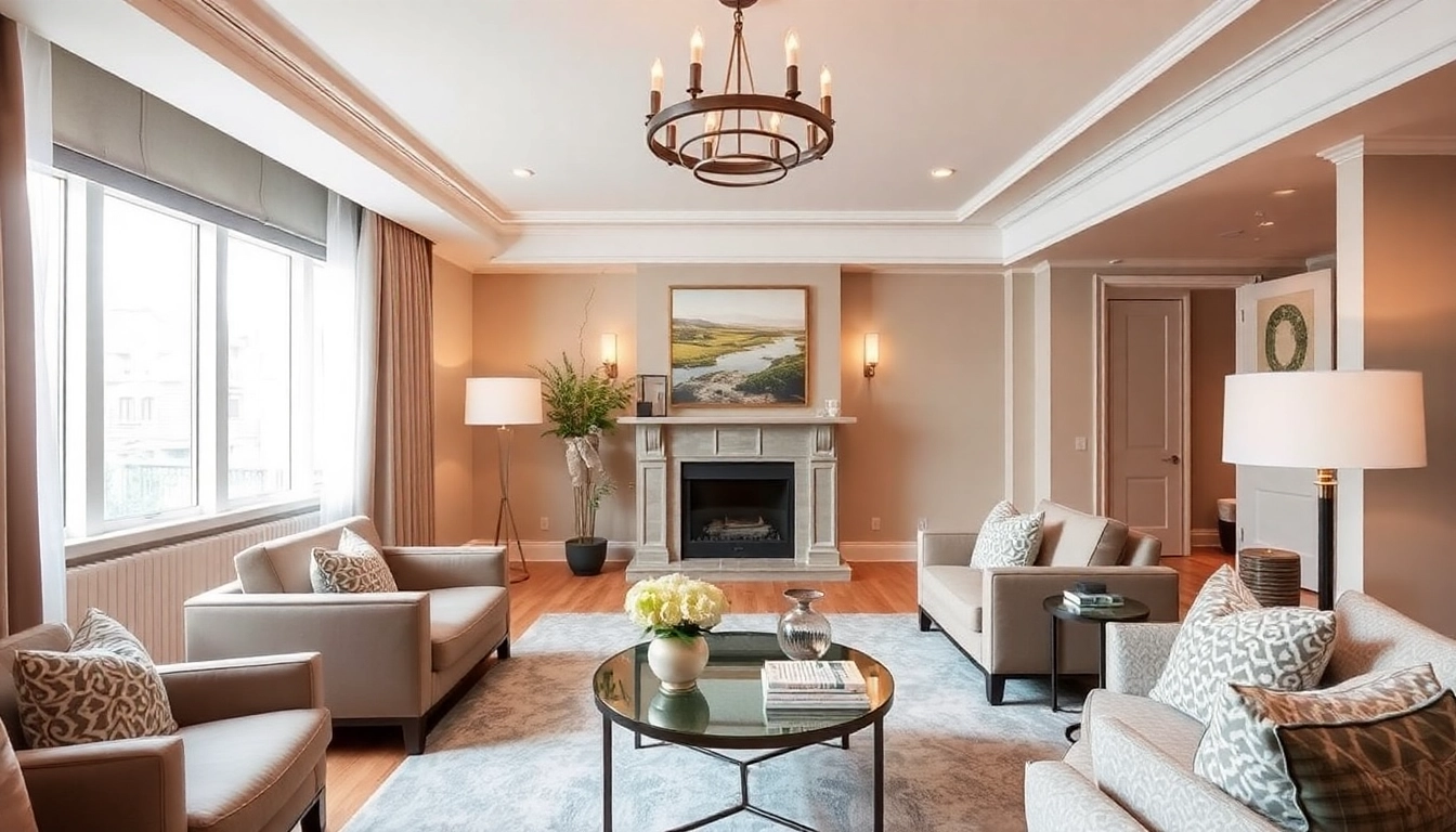 Experience the elegance of Bloomsbury Residences through inviting decor and warm ambiance.