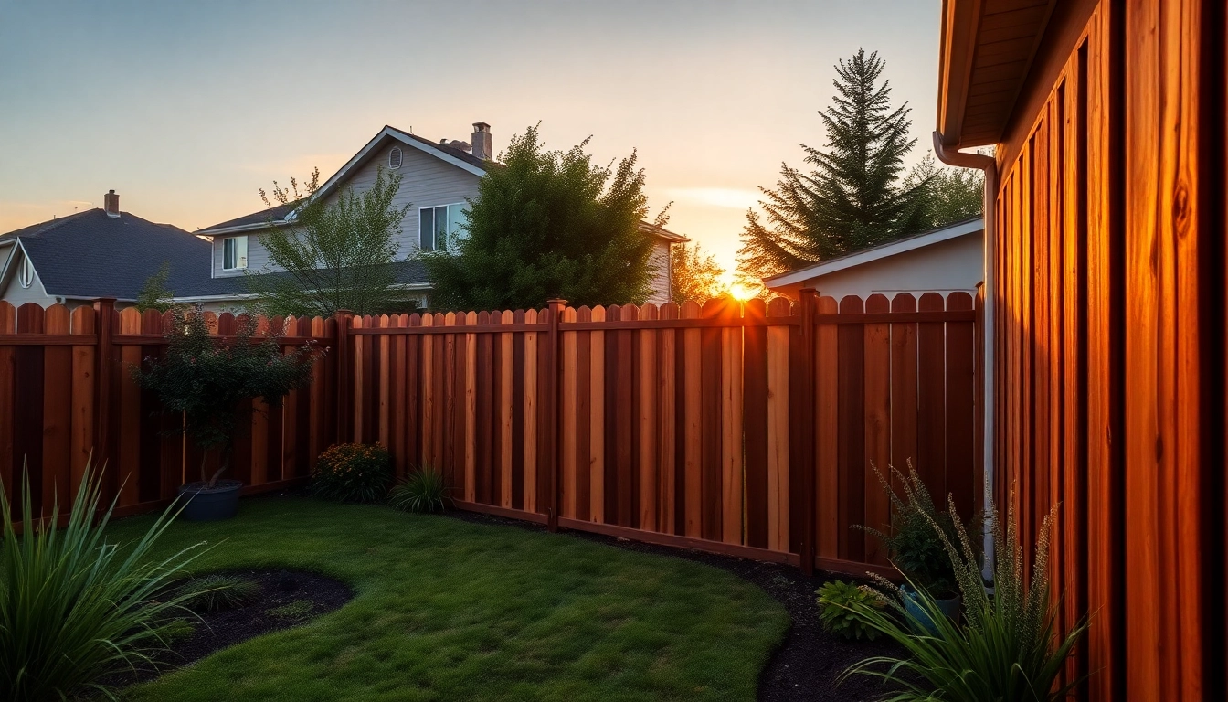 Enhance your outdoor space with quality fencing companies Manchester showcasing beautiful wooden fences.