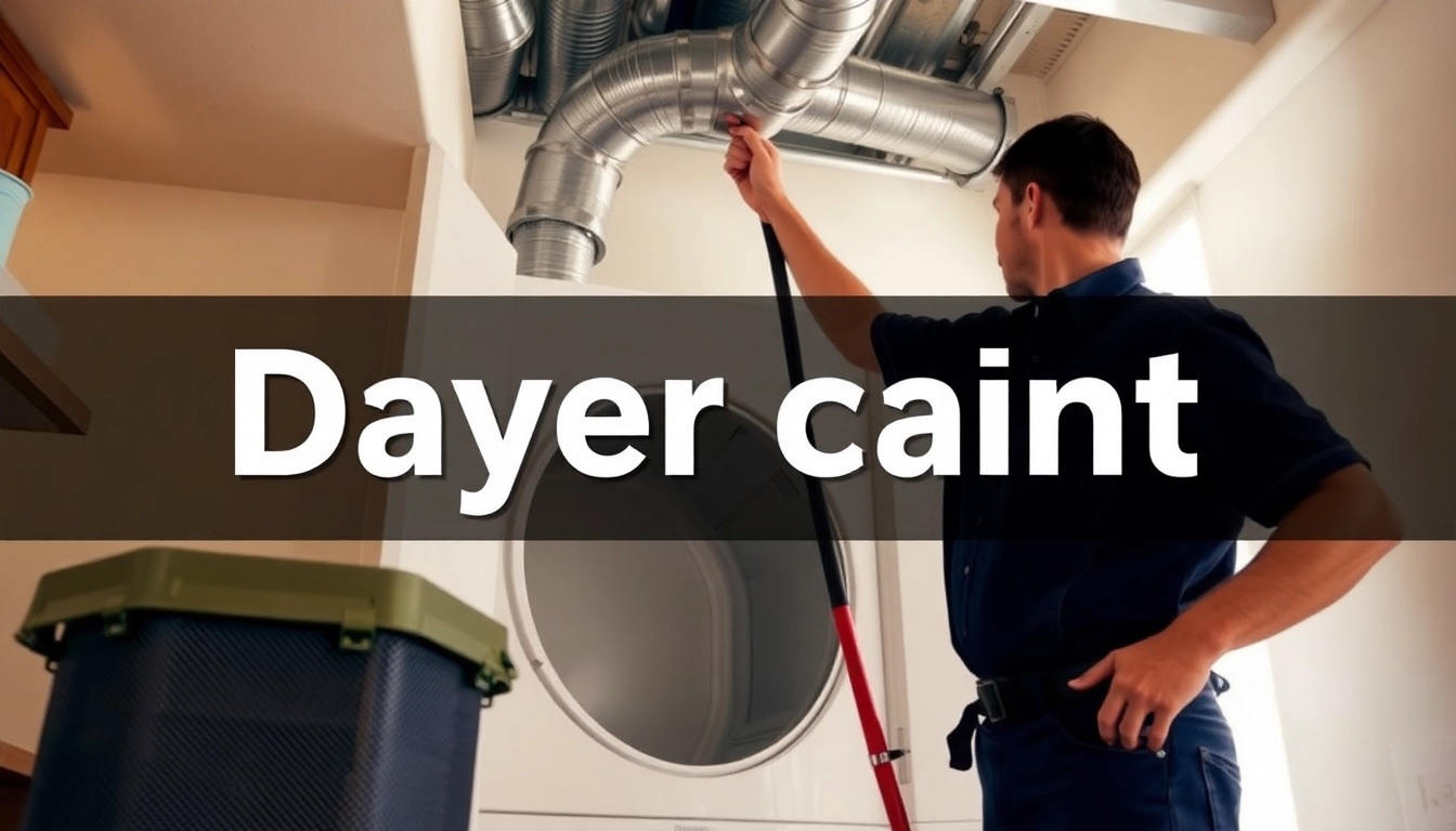 Expert dryer vent cleaning salt lake city utah with a professional technician using specialized tools.